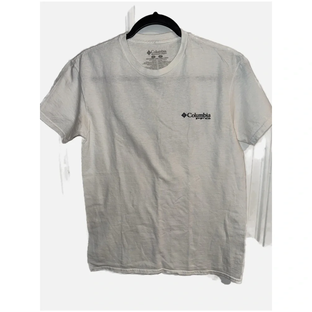 Columbia PFG- NWOT Men’s White Sailfish Graphic T-Shirt Size Small